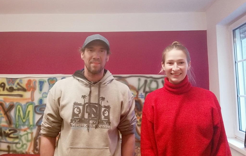 Eva und Johannes vom Jugendzentrum