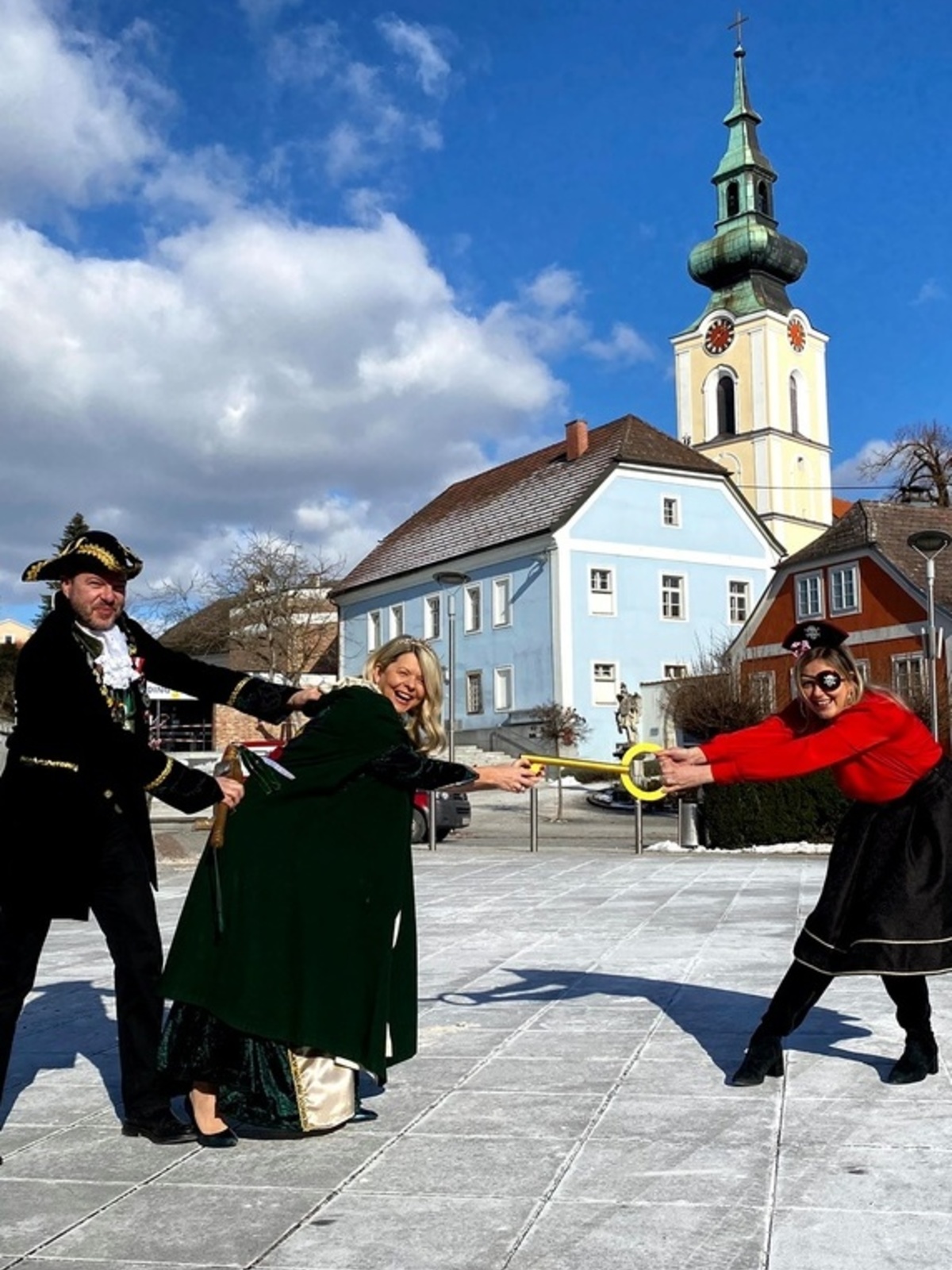 Schlüsselübergabe