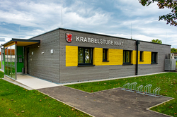 Gebäude der Krabbelstube Hart