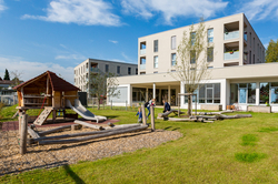 Gebäude des Kindergarten Hartackerstrasse 2