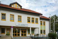 Gebäude des Hort Spillheide