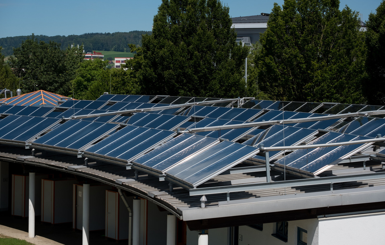 Photovoltaikanlage Freibad